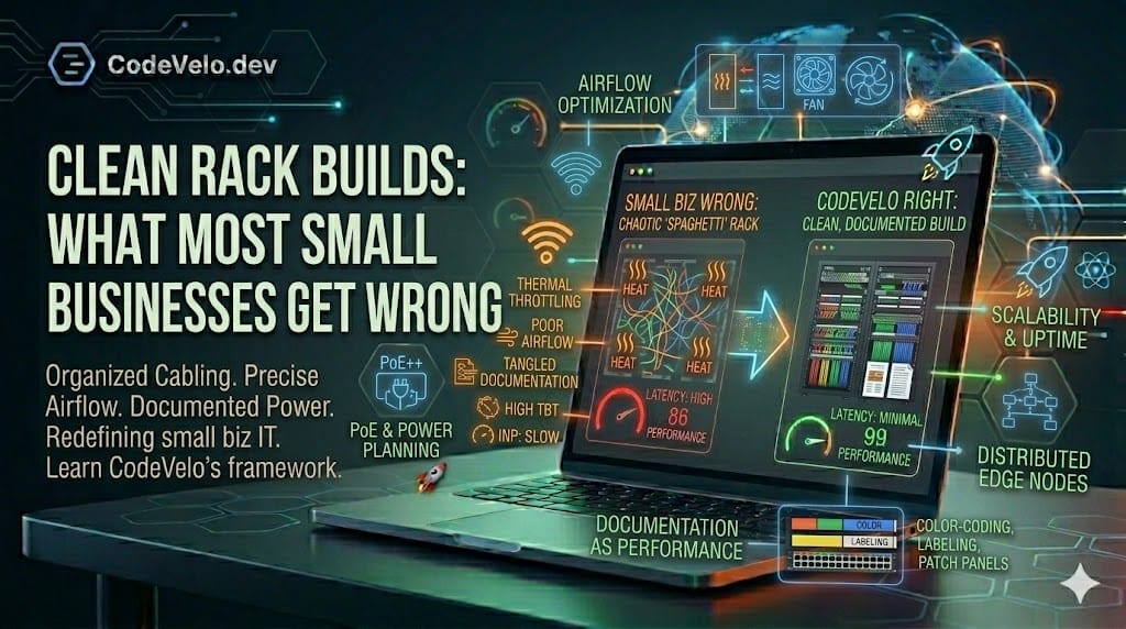 Clean Rack Builds: What Most Small Businesses Get Wrong