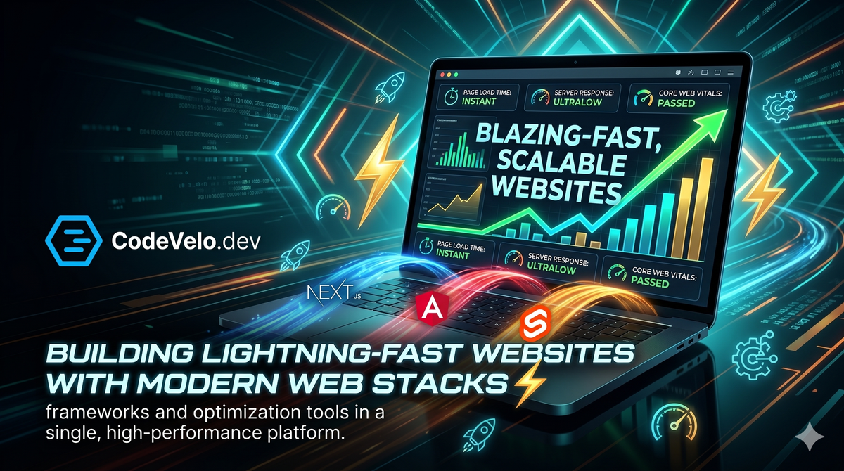 Building Lightning-Fast Websites with Modern Web Stacks ⚡