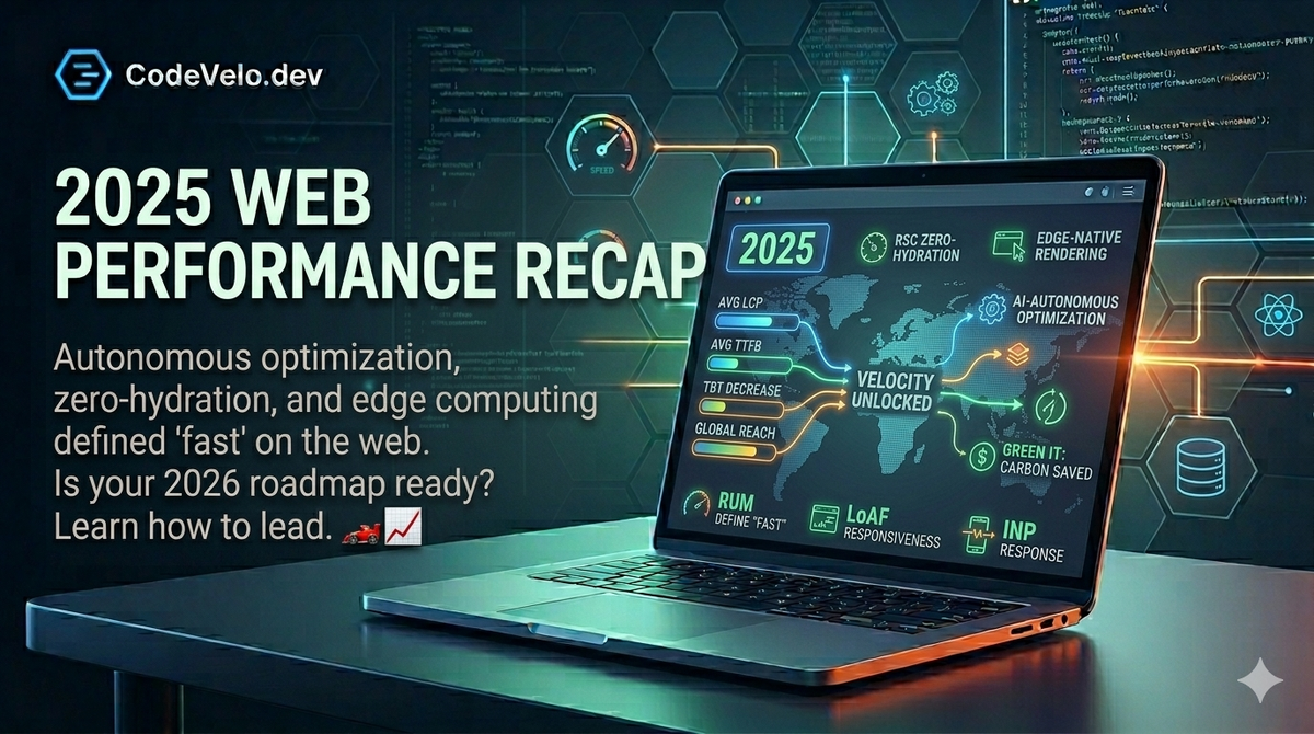 2025 Web Performance Recap