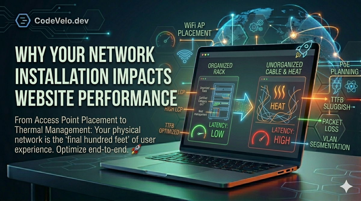 Why Your Network Installation Impacts Website Performance