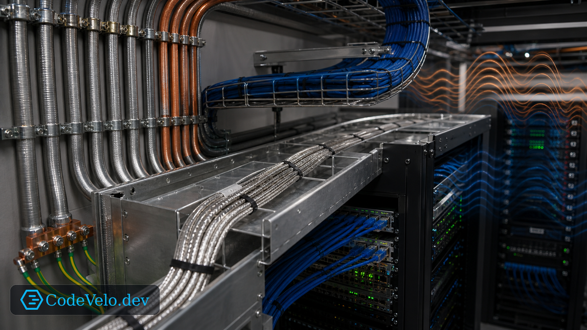 EMF Shielding for High-Density 10Gbps Runs