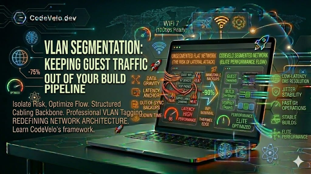VLAN Segmentation: Keeping Guest Traffic Out of Your Build Pipeline