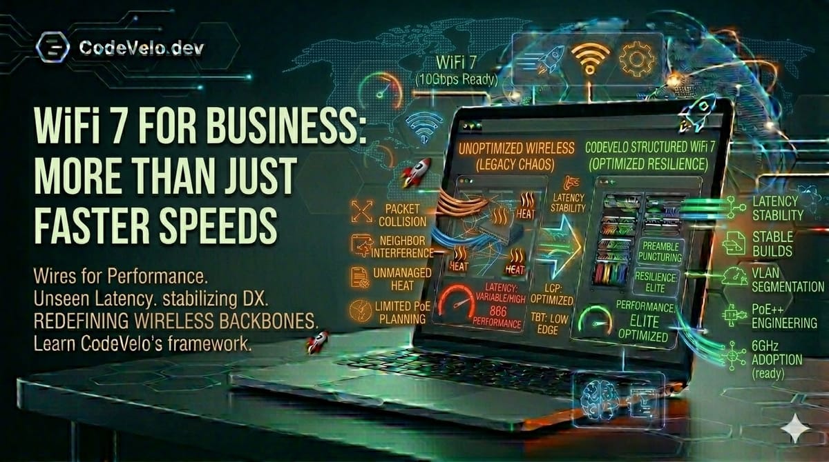 WiFi 7 for Business: More Than Just Faster Speeds