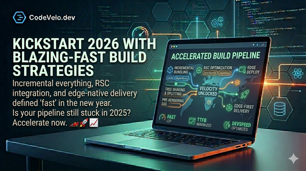 Kickstart 2026 with Blazing-Fast Build Strategies