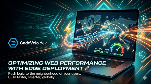 Optimizing Web Performance with Edge Deployment 🚀