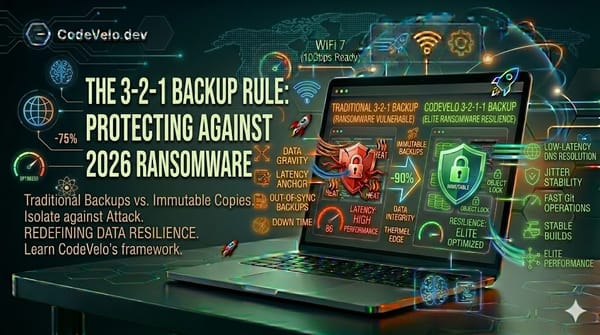 The 3-2-1-1 Backup Rule: Protecting Against 2026 Ransomware